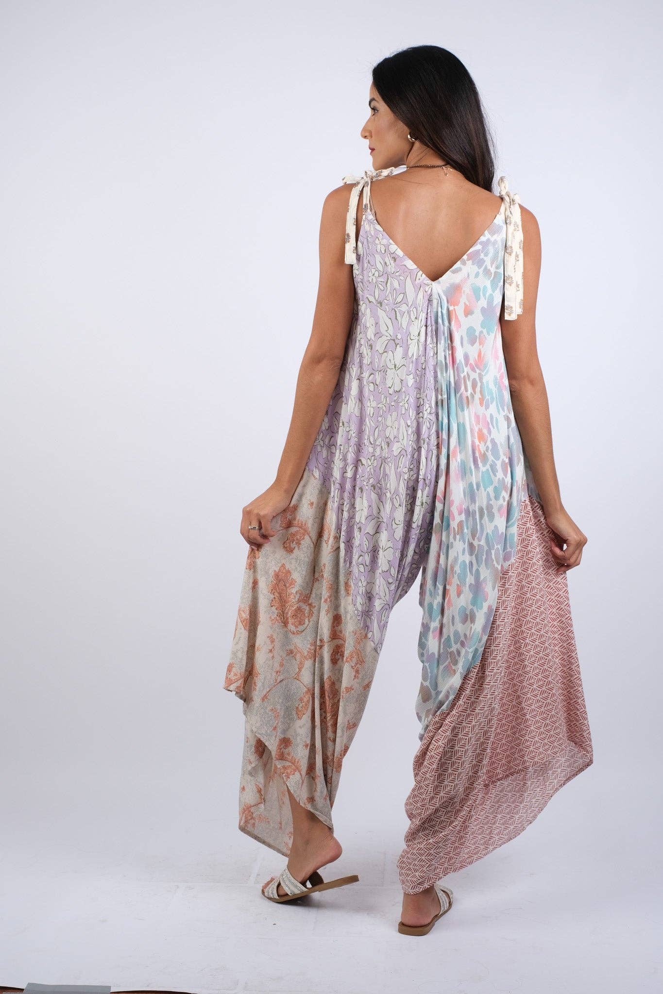 Patchwork Summer Romper