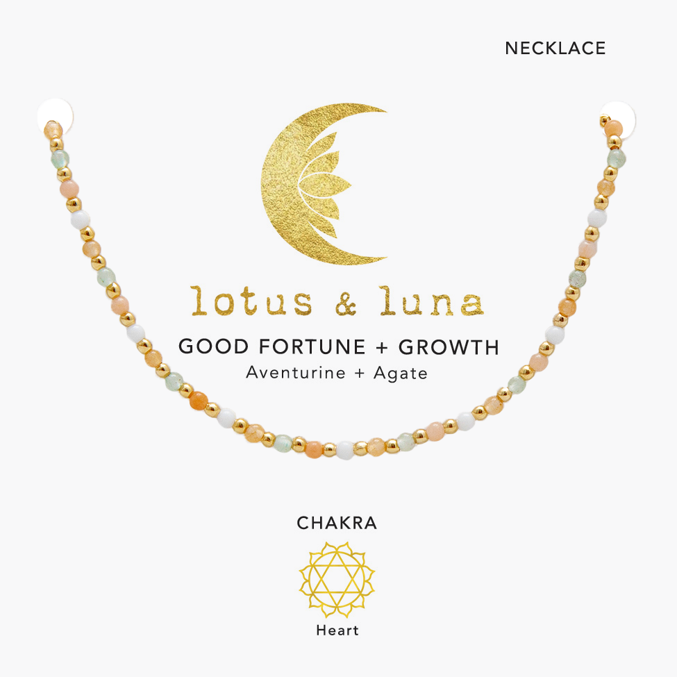 Good Fortune + Growth Healing Necklace