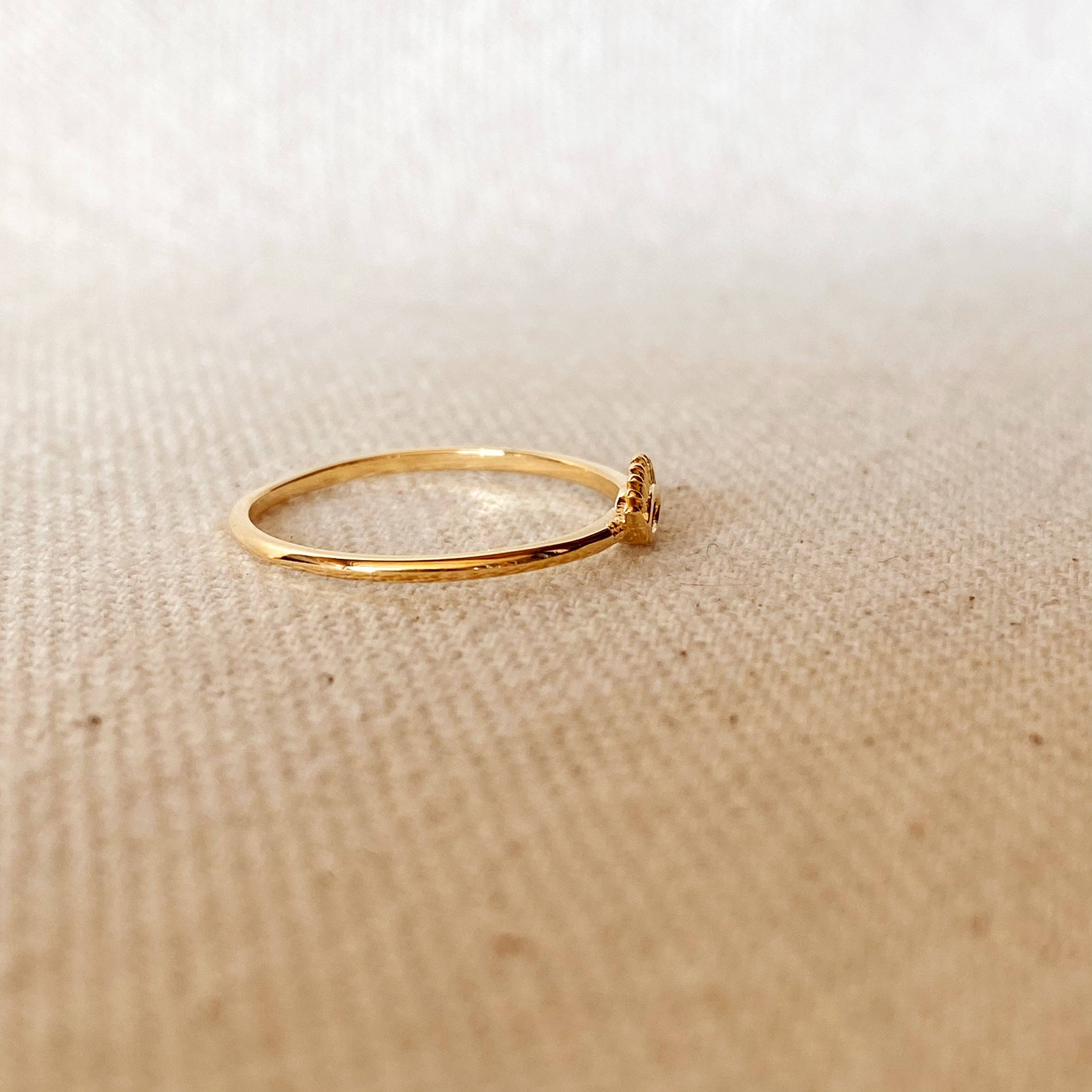 Blue Beauty Evil Eye Ring