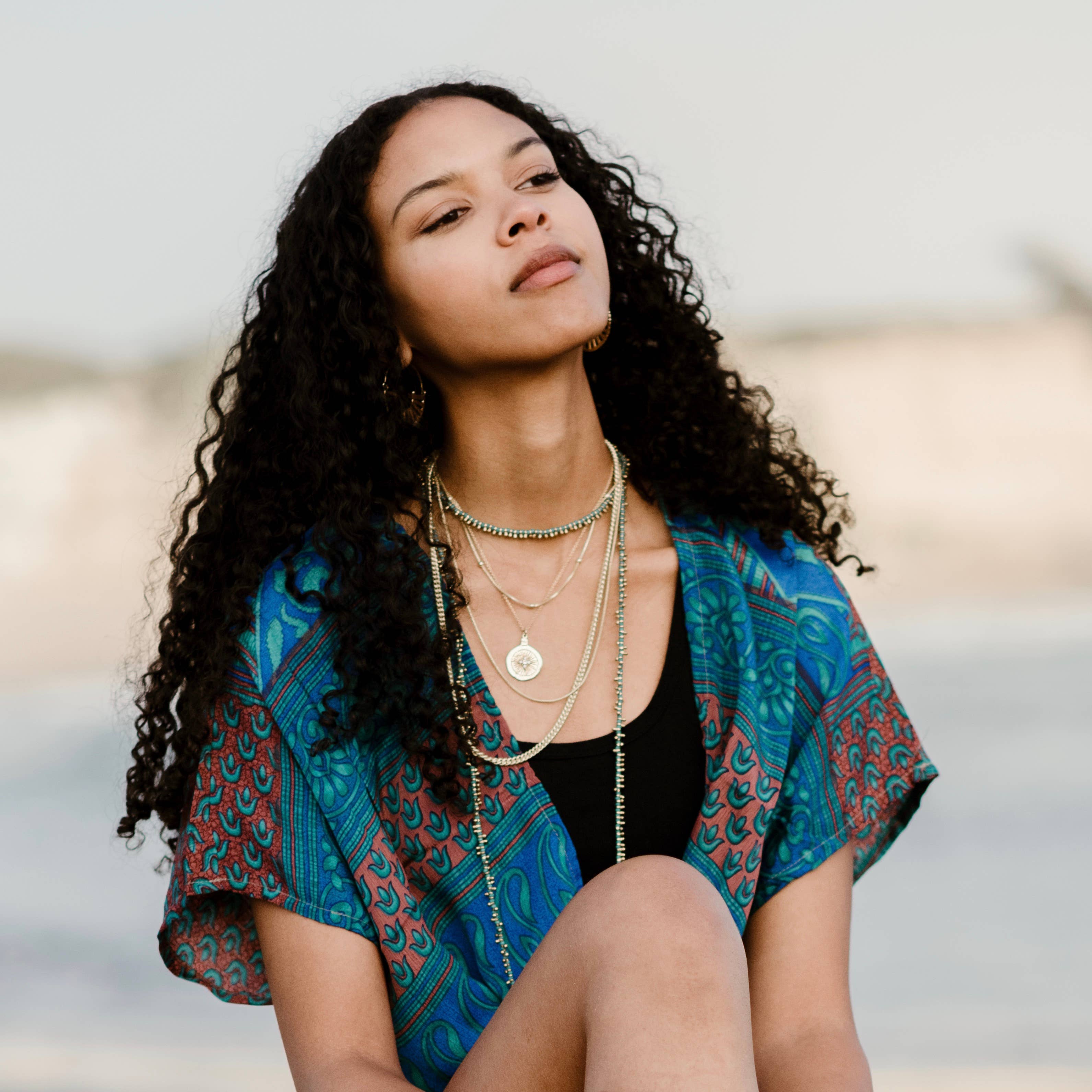 Perfectly Polished Medallion Necklace
