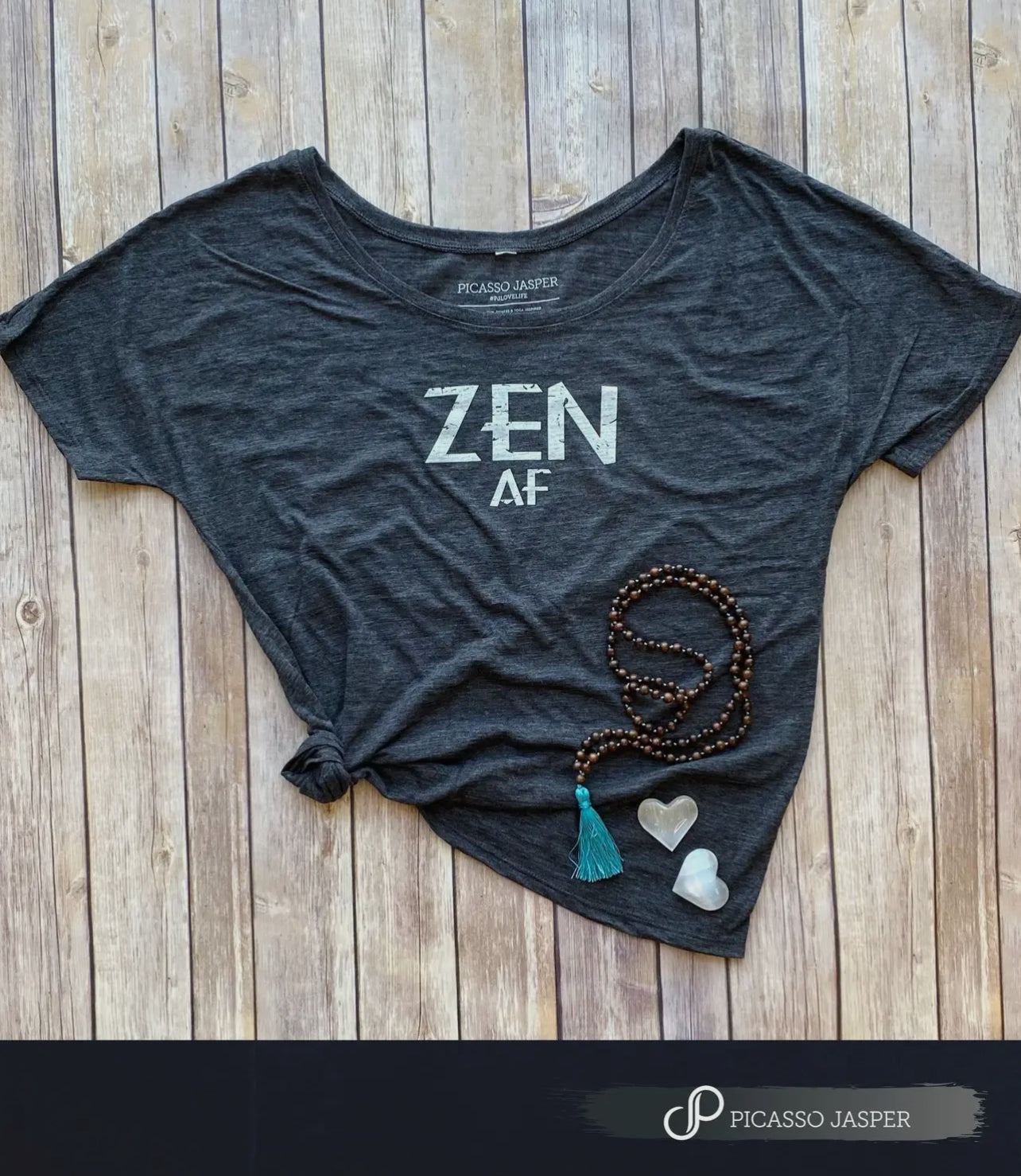 ZEN AF Flowy Slub Tee