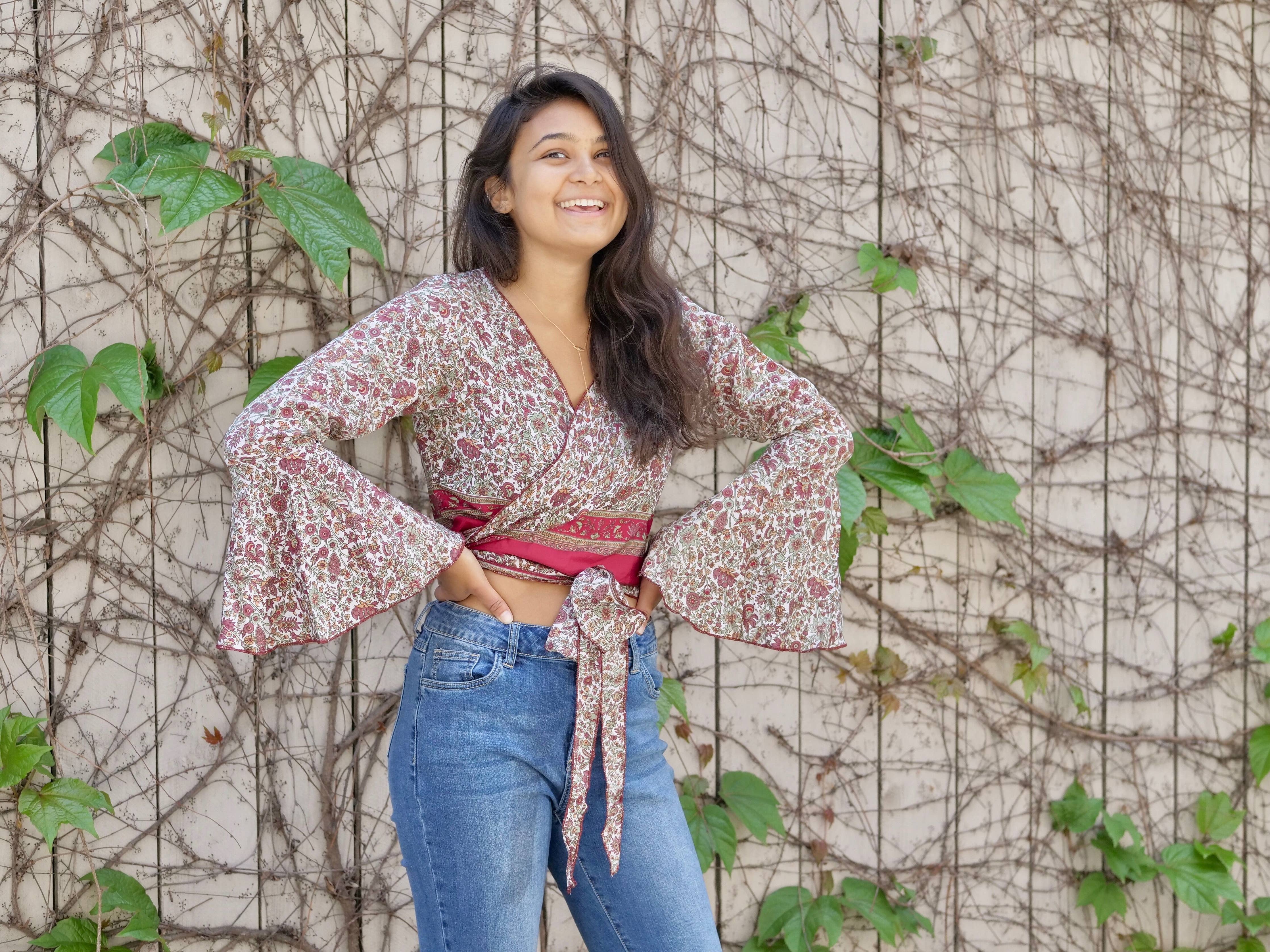 Sari Tie Top