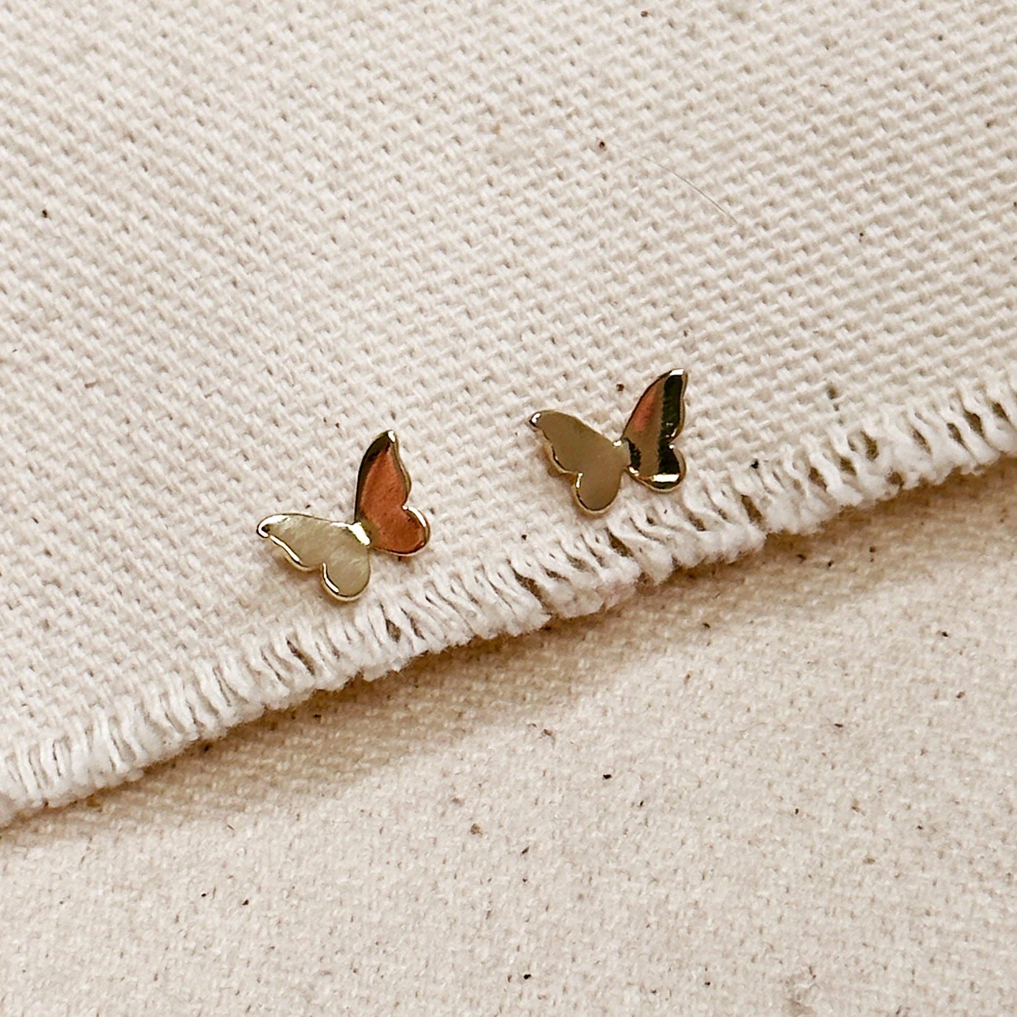 Itty Bitty Butterfly Studs