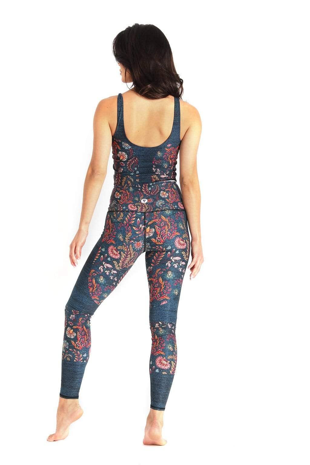 Om Tank in Festival Denim