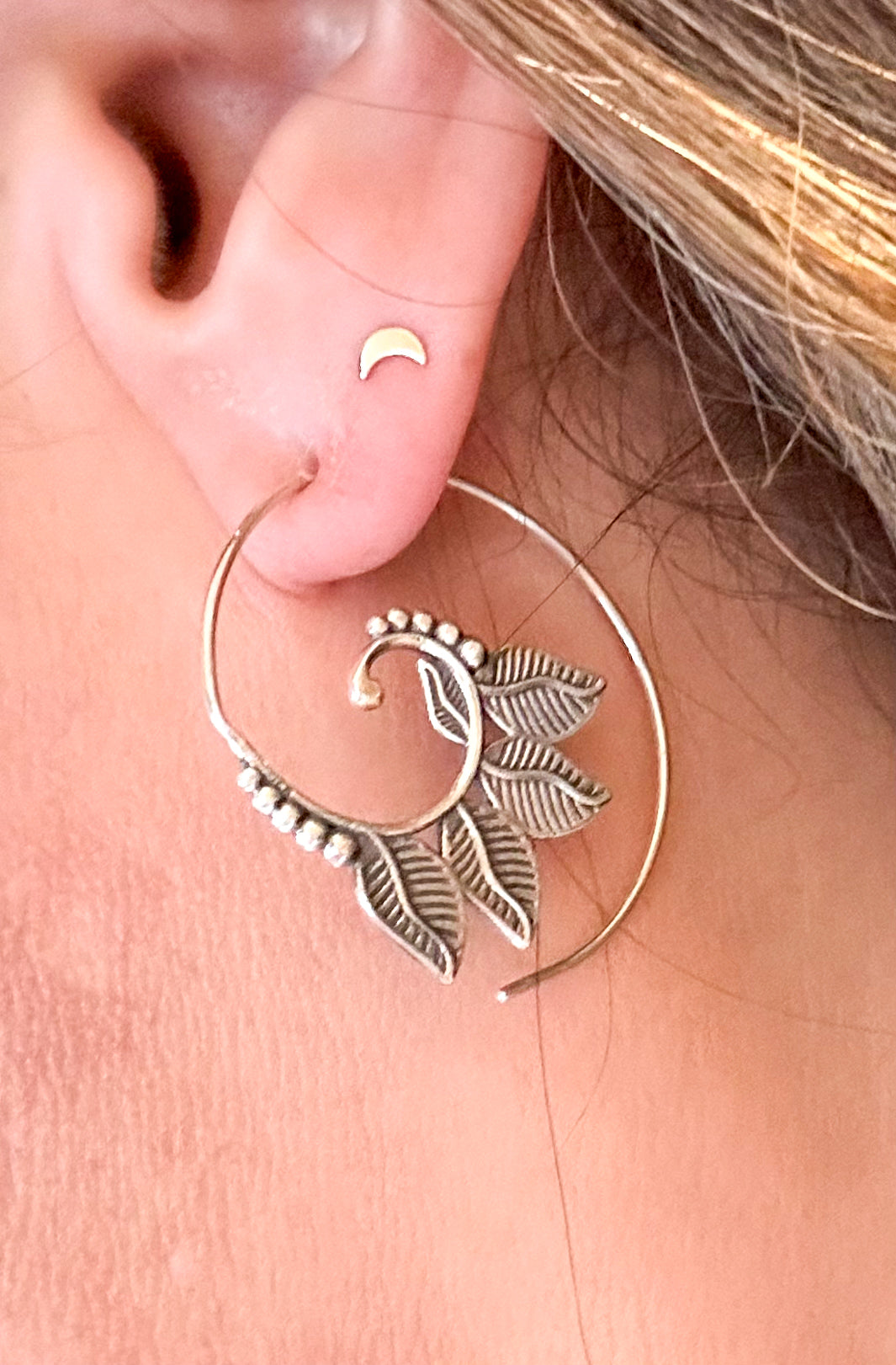 Boldly Beautiful Spiral Earrings