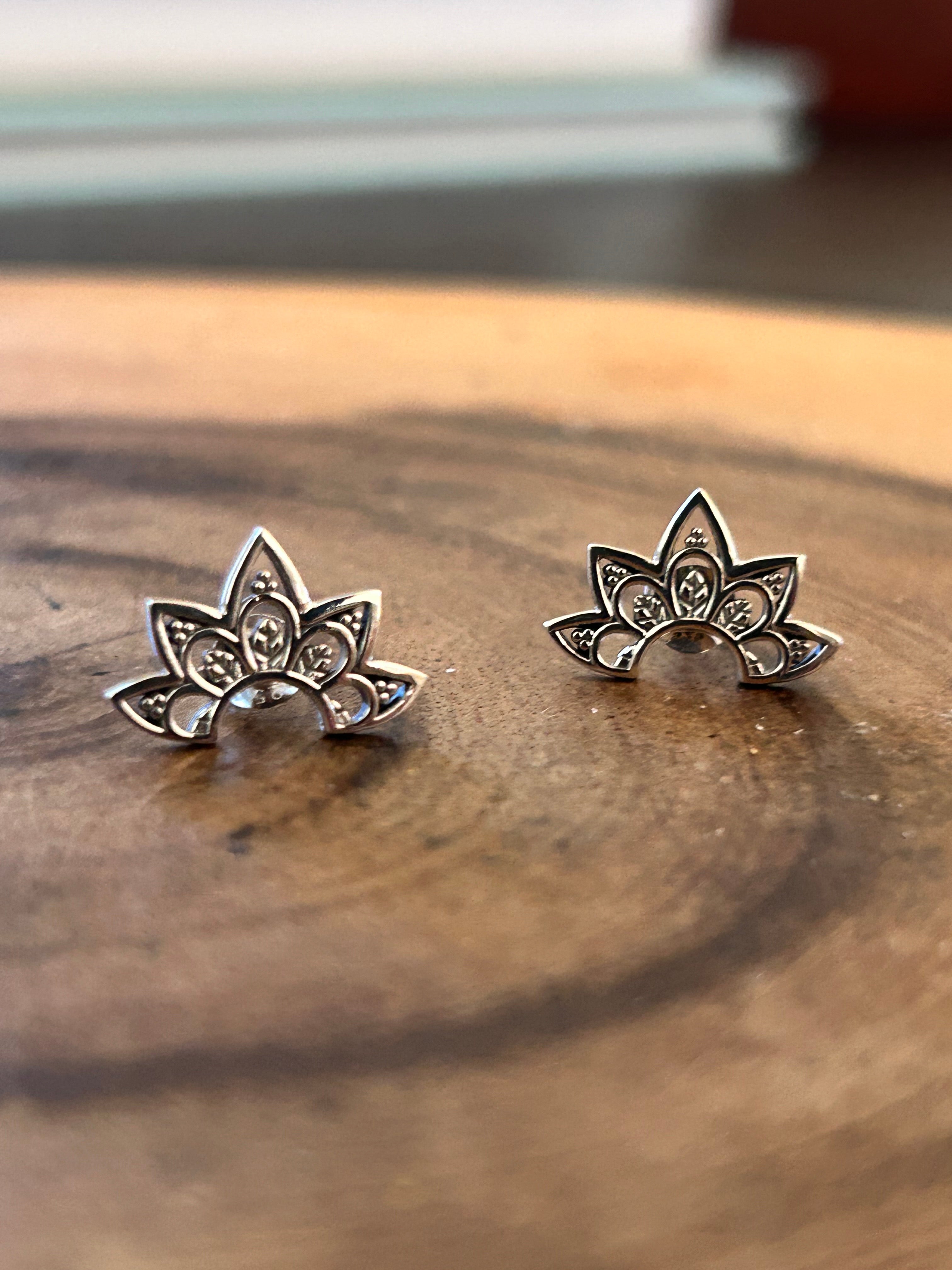 Shining Lotus Studs