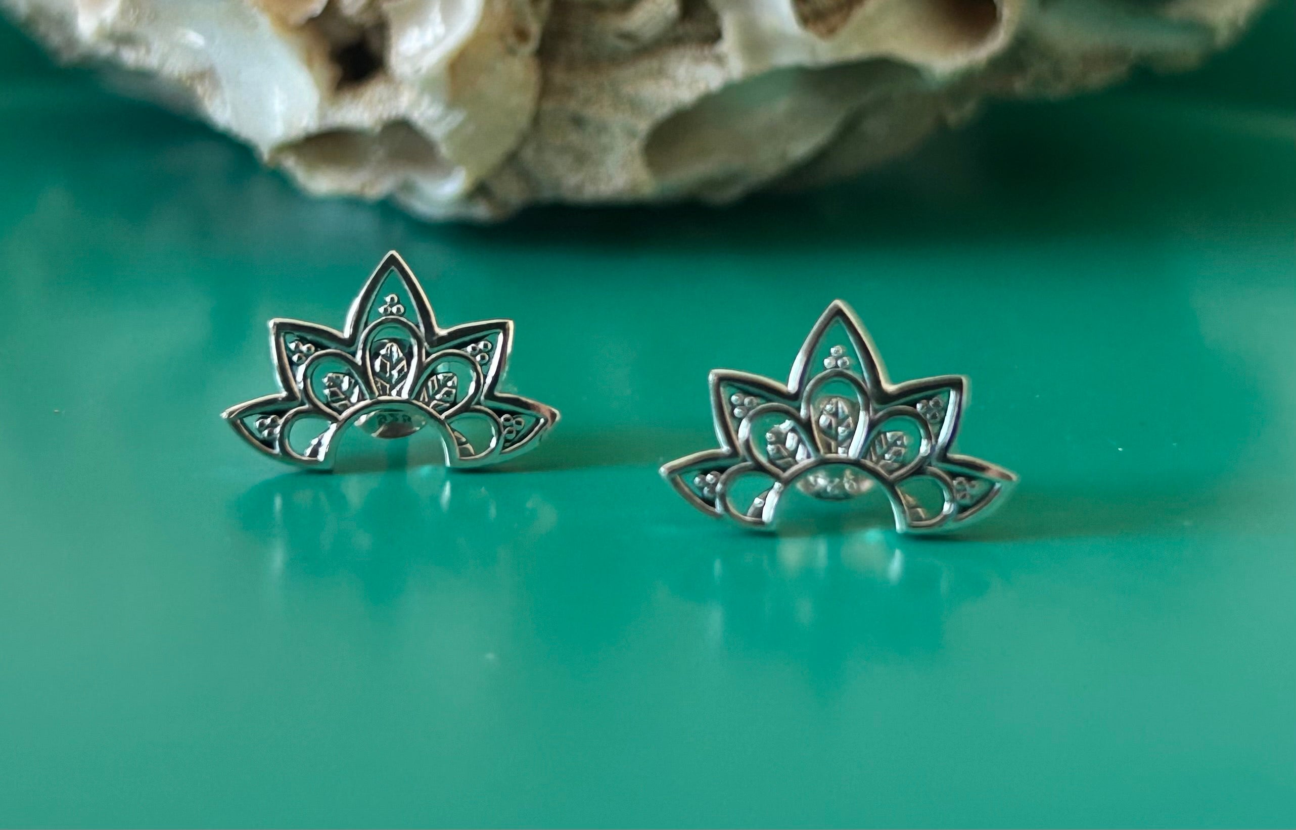 Shining Lotus Studs